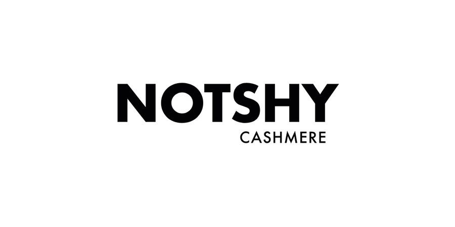 Logo NOTSHY Cashmere, marque de vêtements en cachemire