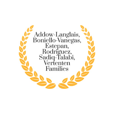 Addow-Langlais, Boniello-Vanegas, Estepan, Rodriguez, Sadiq-Talabi, Vertenten Families